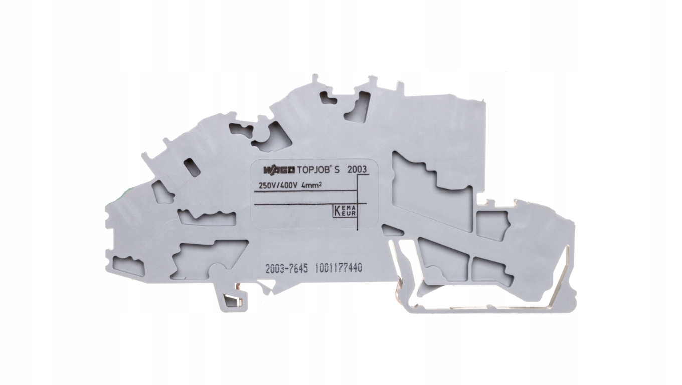 WAGO 2003-7645 Installationsetagen- klemme,L/L/PE