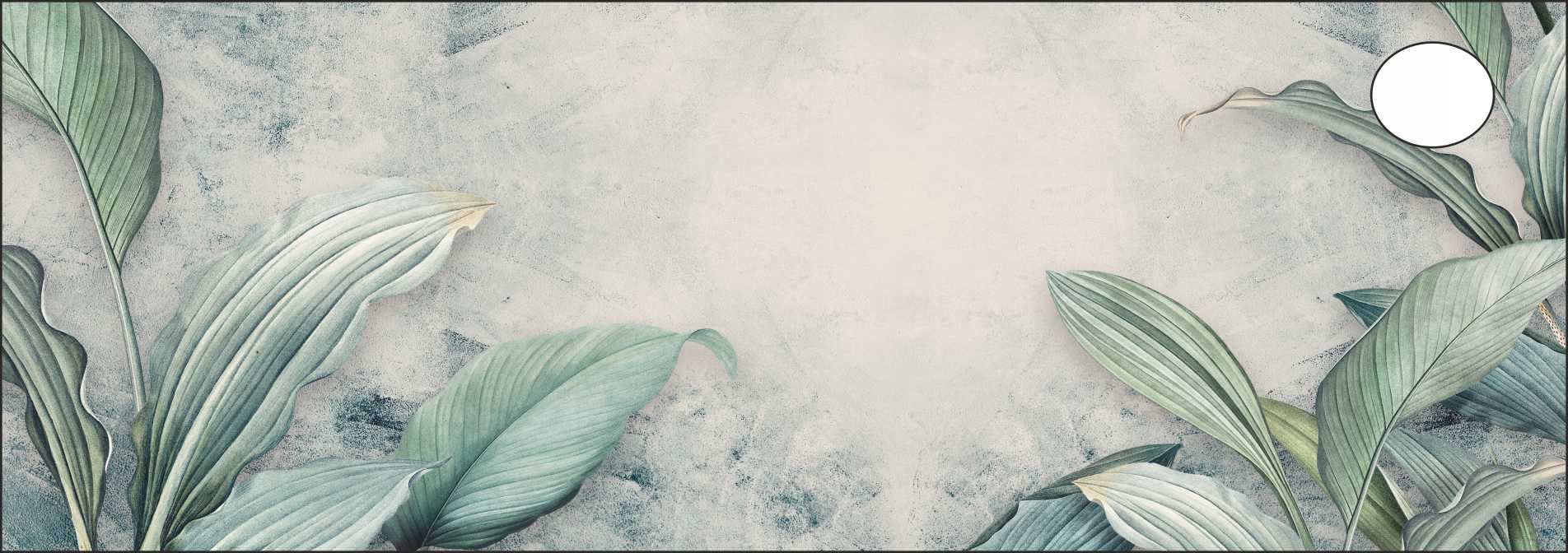 PODKŁADKA na biurko micke 142x50 LIŚCIE PALMY