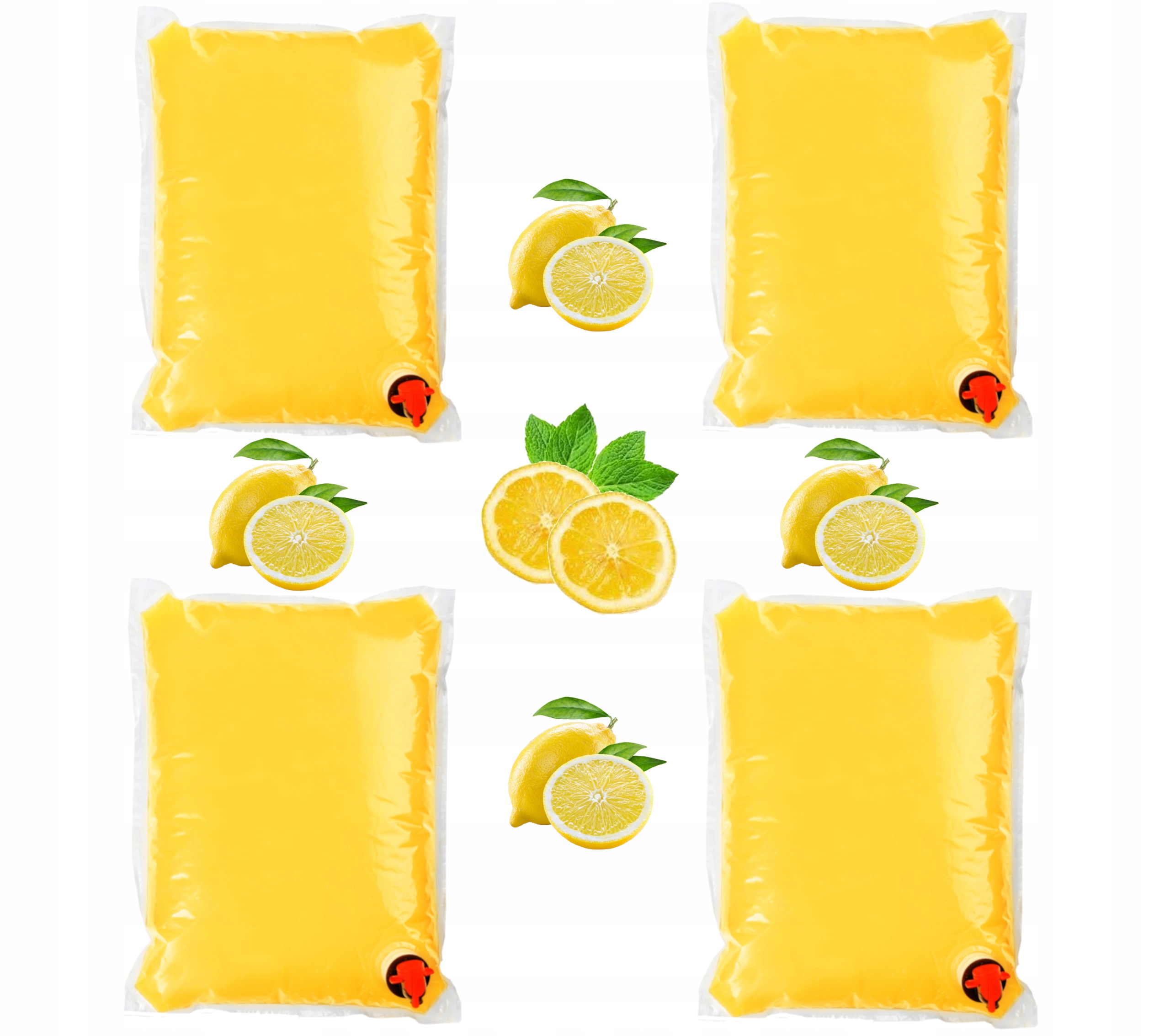 Sok z cytryny 100% Sadvit 4 x 5 l