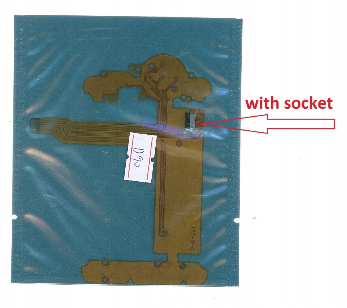 Keyboard Button back Rear Cover Flex do Nikon D90 Kod producenta 321770292652