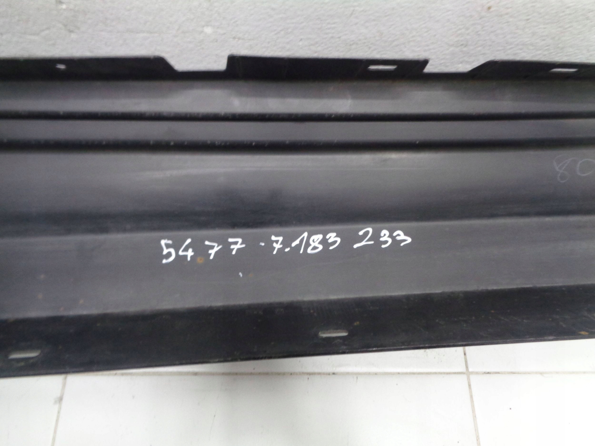 BMW 1 E88 moulding cap of the threshold threshold left
