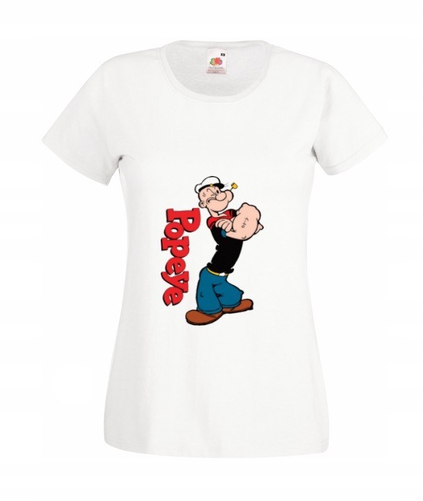 

Koszulka Damska Popeye Marynarz Wzory Prezent