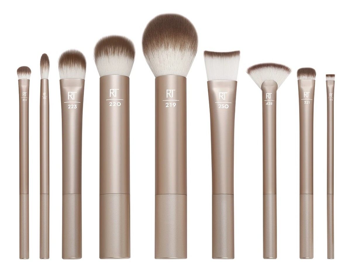 Real Techniques Au Naturale Sada štětců na líčení 9ks