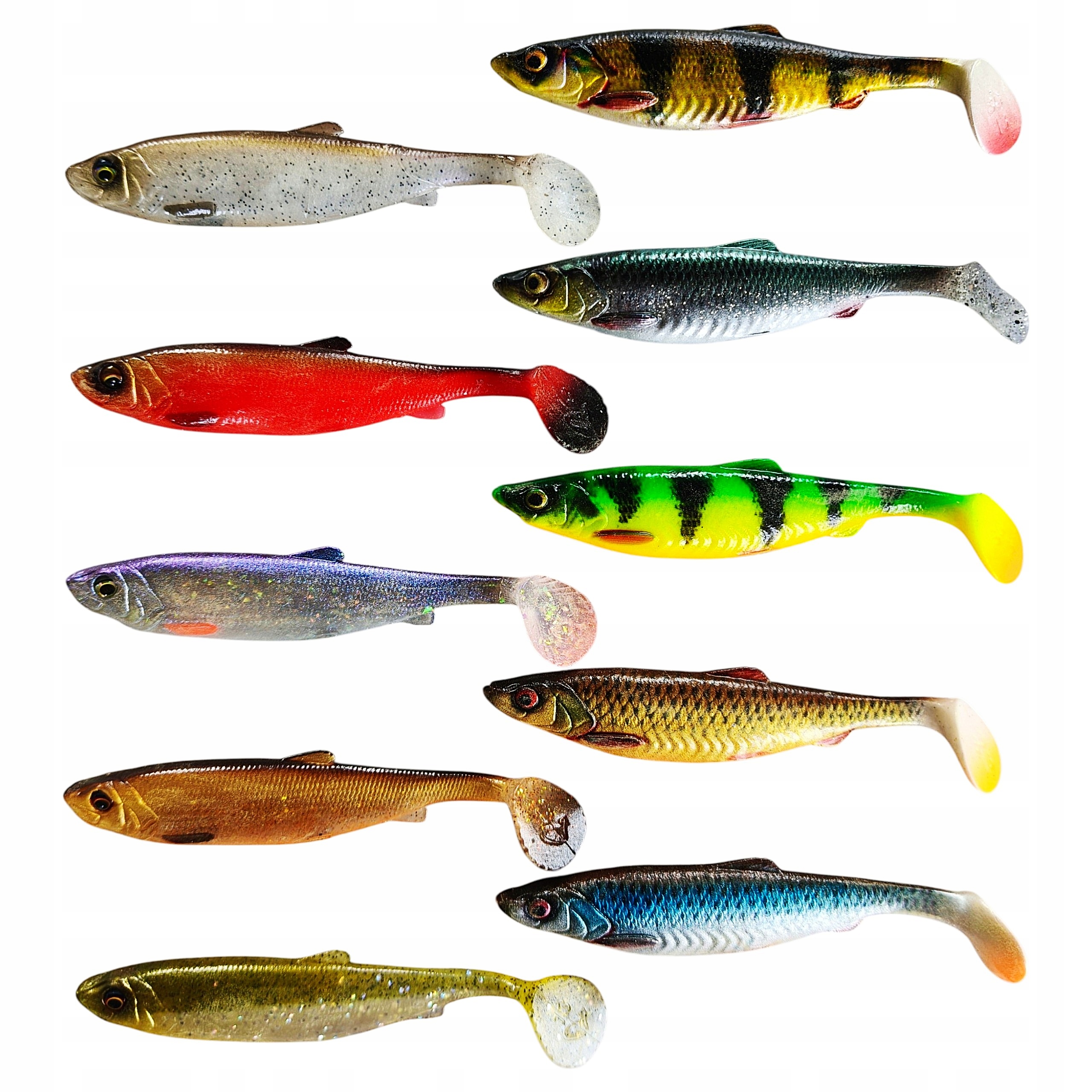 Gumy na sandacza Savage Gear Herring Shad 13cm zestaw 10sztuk