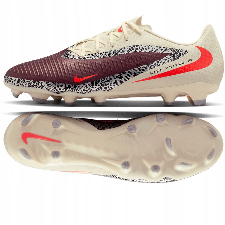 Boty Nike Phantom 6 Low Academy NU3 Fg/mg IO8446-661 červené 44 1/2