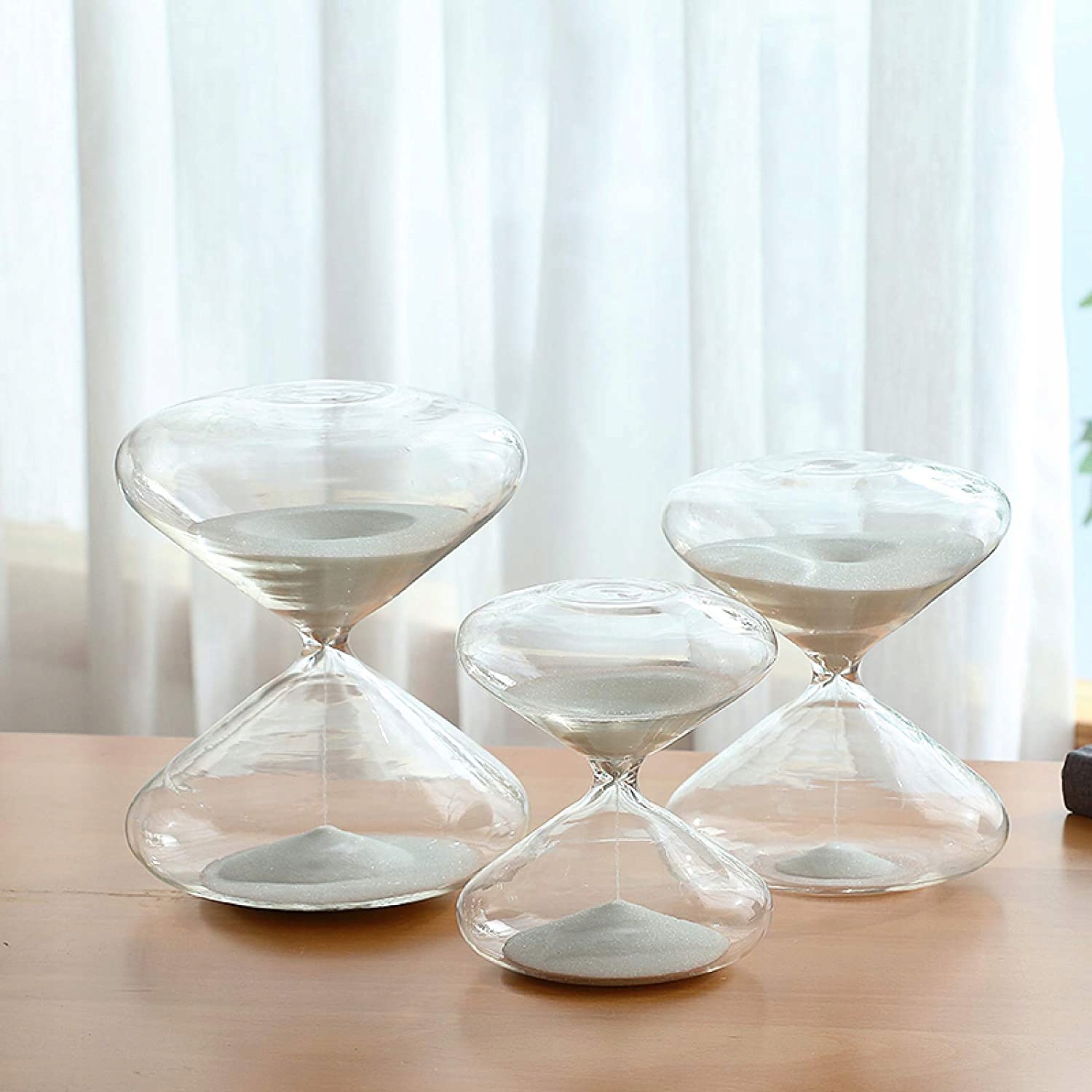 Zegar piaskowy szklany klepsydra zegar piaskowy Marka inna