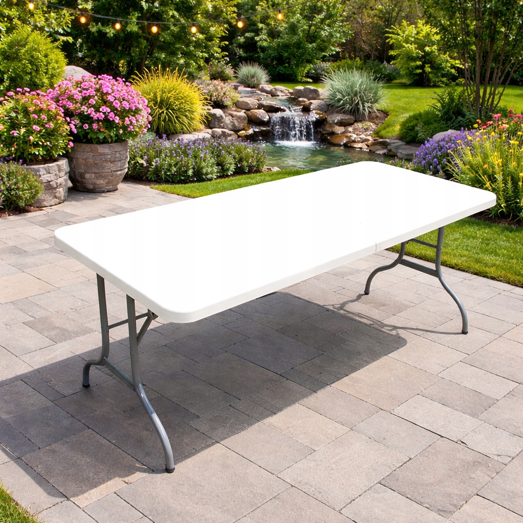 Skladací Stôl 183 cm x 74 cm Veľký cateringový