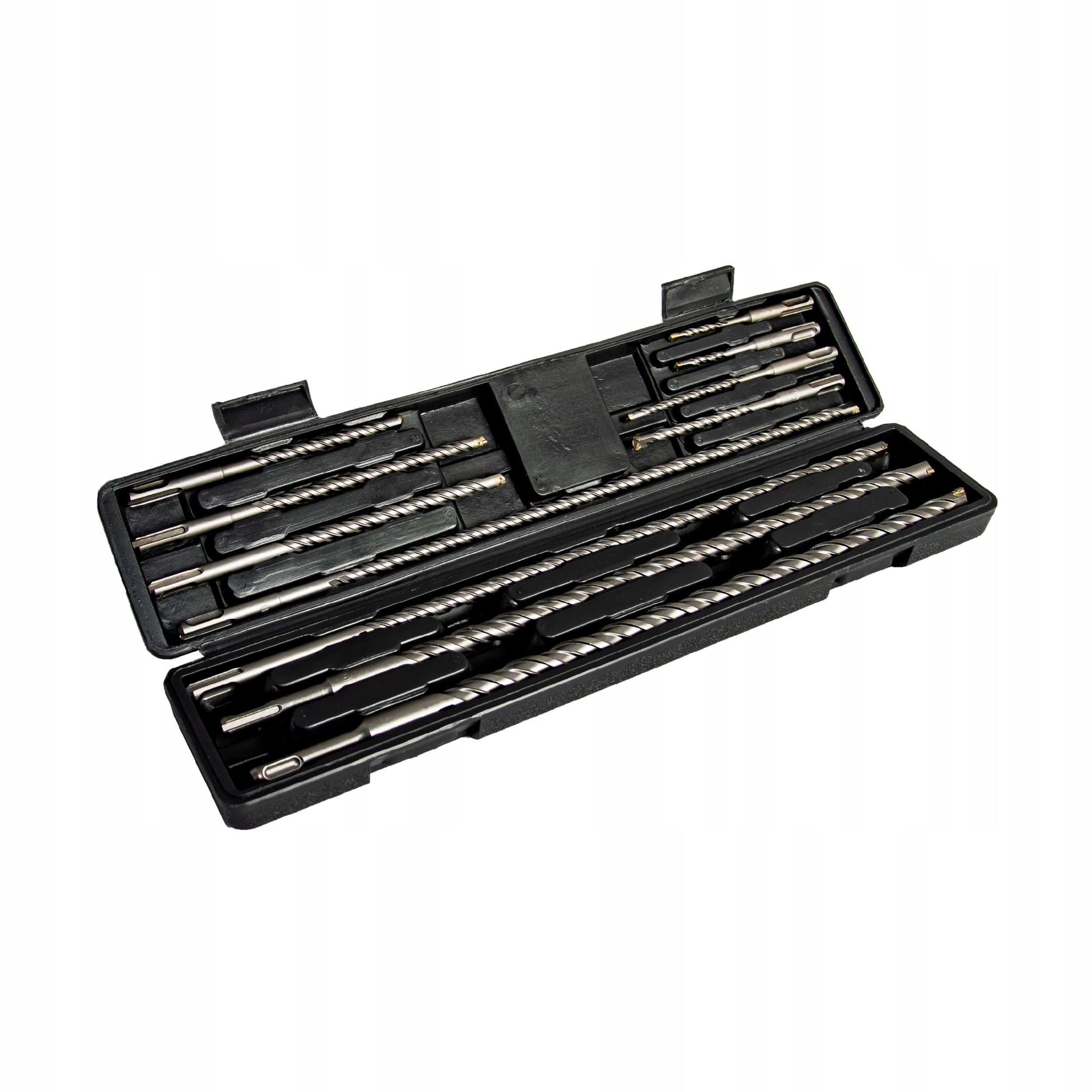 ZESTAW WIERTEŁ SDS PLUS 11 SZT BLACK Marka Black