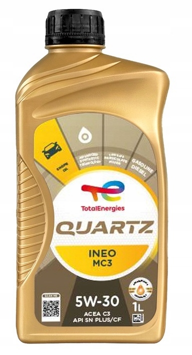Olej Total Quartz 5W30 Ineo MC3 1L
