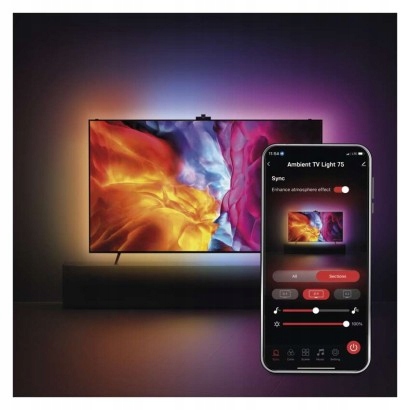 GoSmart Ambilight Led Rgb osvetlenie pre Tv 75“ (189 cm)