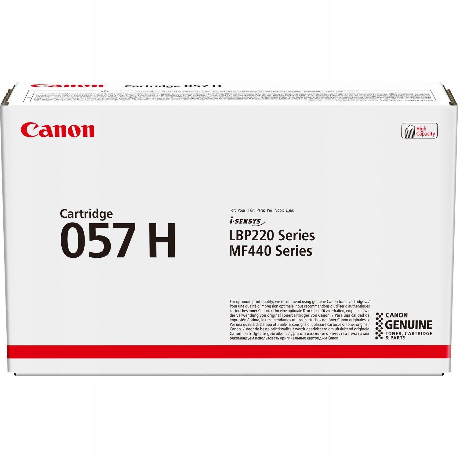 Toner Canon Crg 057 H, 10 000 stran černý