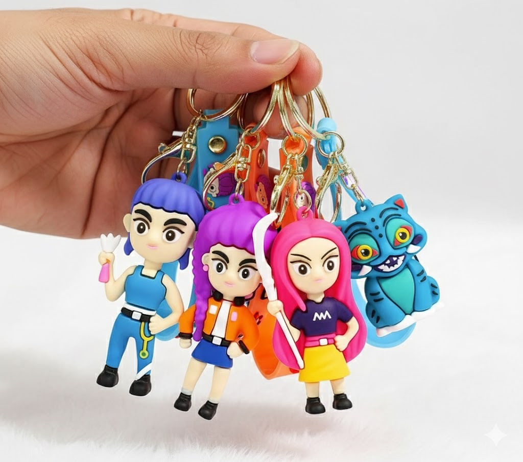 ŁOWCZYNIE DEMONÓW BRELOK BRELOCZKI KOT MIRA RUMI ZOEY ZABAWKA NA PREZENT