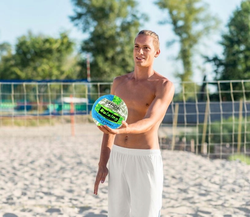 PIŁKA SIATKOWA DO SIATKÓWKI PLAŻOWEJ PLAŻOWA TRENINGOWA DO GRY MIX Kod producenta 436G