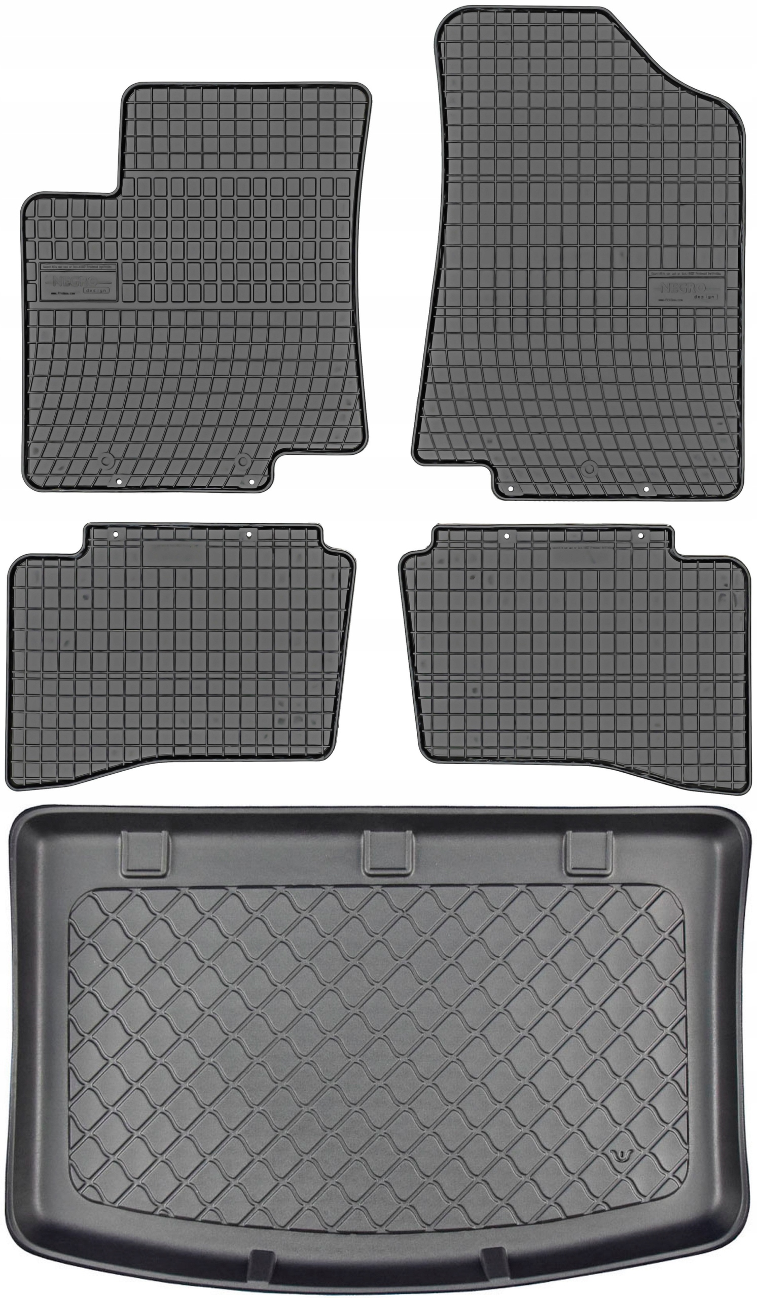 Kia Rio III Hatchback 2011-2017 Koberce s podložkou