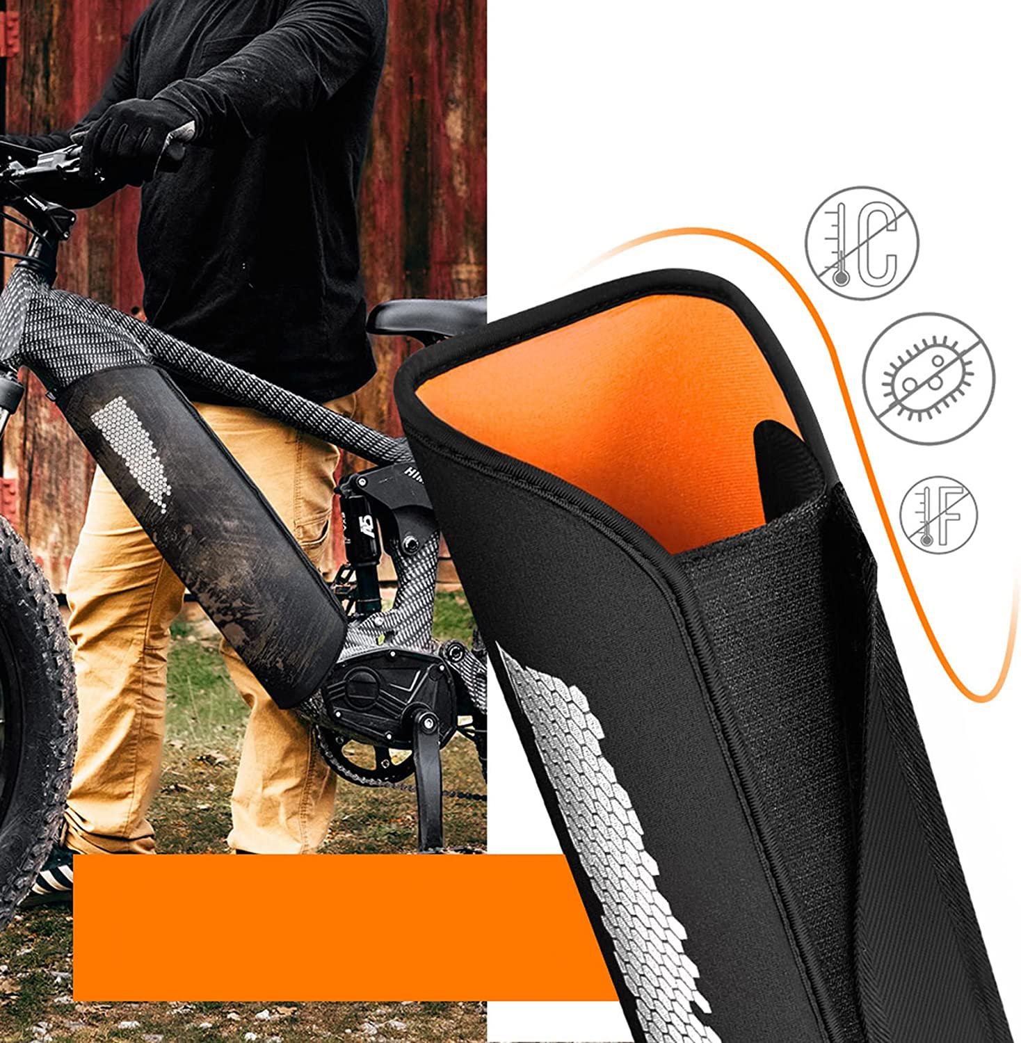 POKROWIEC OSŁONA NA AKUMULATOR ELEKTRYCZNY ROWER Przeznaczenie inne