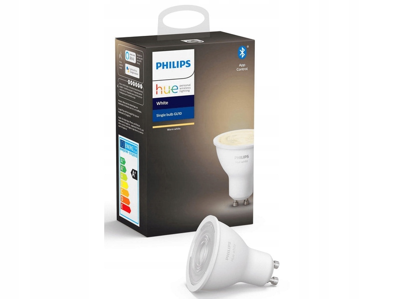 

Żarówka Led Philips Hue 5.2W GU10 Bluetooth