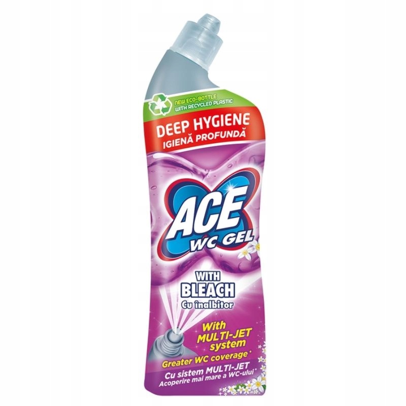 Levně 4x Ace Ultra Wc Gel Bělicí prostředek 700 ml