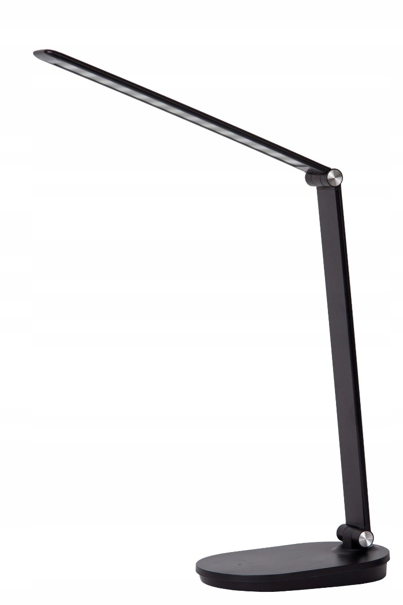 Stolová Led lampa čierna, moderná, nastaviteľná dotyková 2700K Lucide