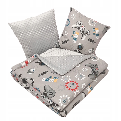 

Narzuta 100x200 Kocyk Minky Poduszki