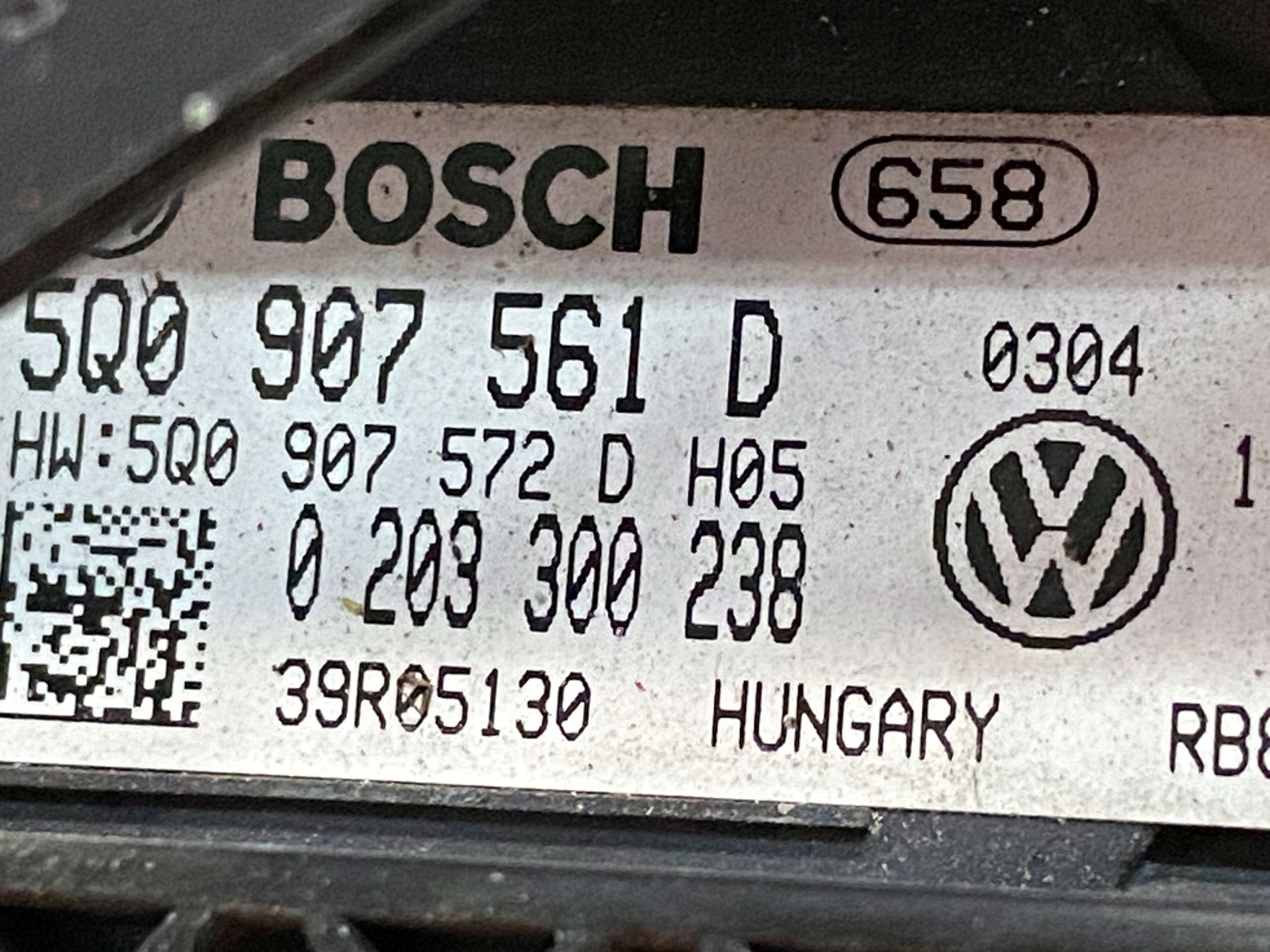 AUDI A3 8V RADAR ACC DISTRONIC 5Q0907561D