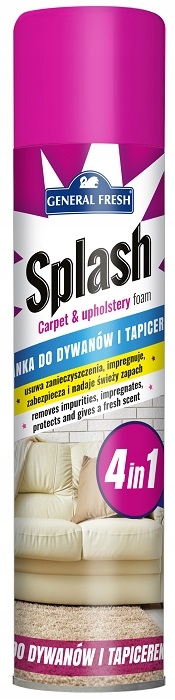 

General Fresh Splash pianka do dywanów tapicerki