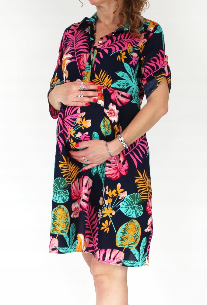 těhotenské a kojící Šaty L