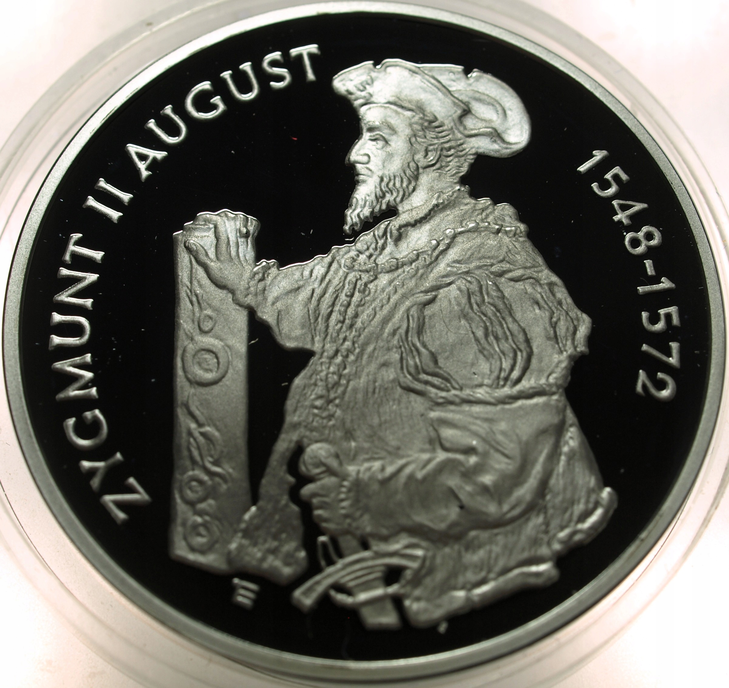 10 zł złotych 1996 Zygmunt II August PÓŁPOSTAĆ