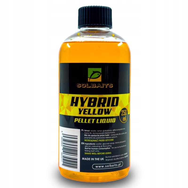 Solbaits Liquid 250ml Hybrid Yellow