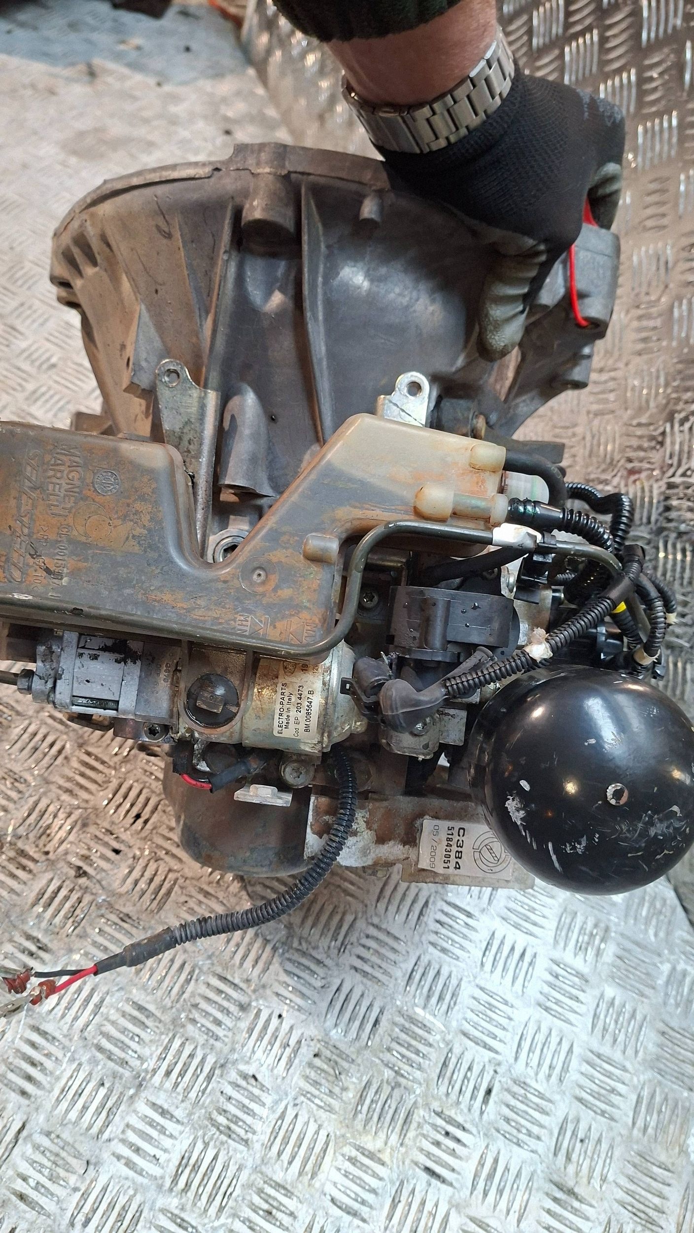 scatola cambio SELESPEED FIAT PANDA II 1.2 8V 2008