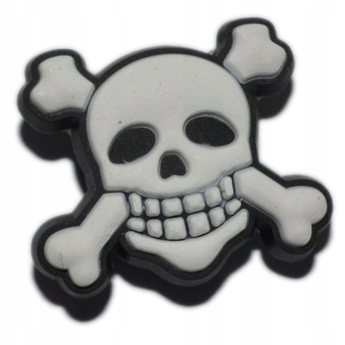 

Pozostałe - Przypinka - Czaszka czacha kości 3447