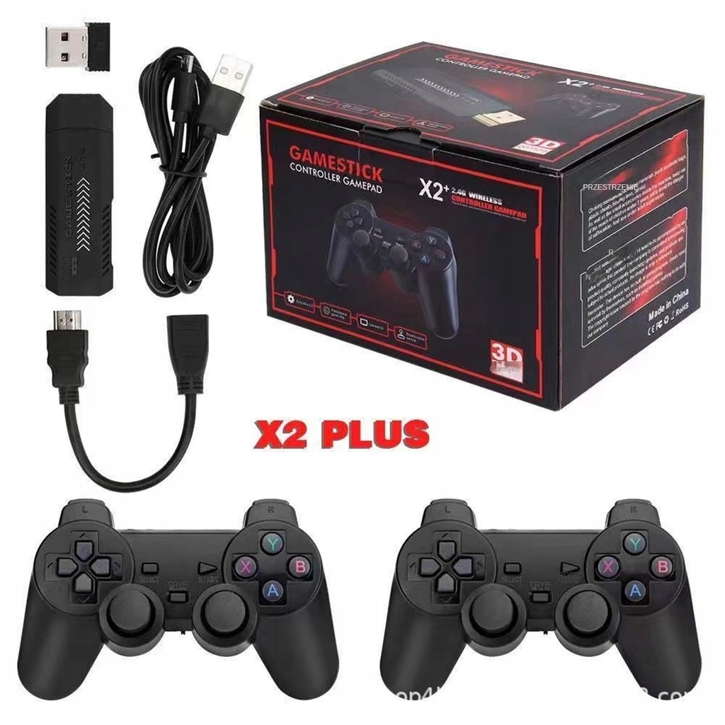 Retro X2 HDMI Game Stick Konsola 64GB 30K Gaming