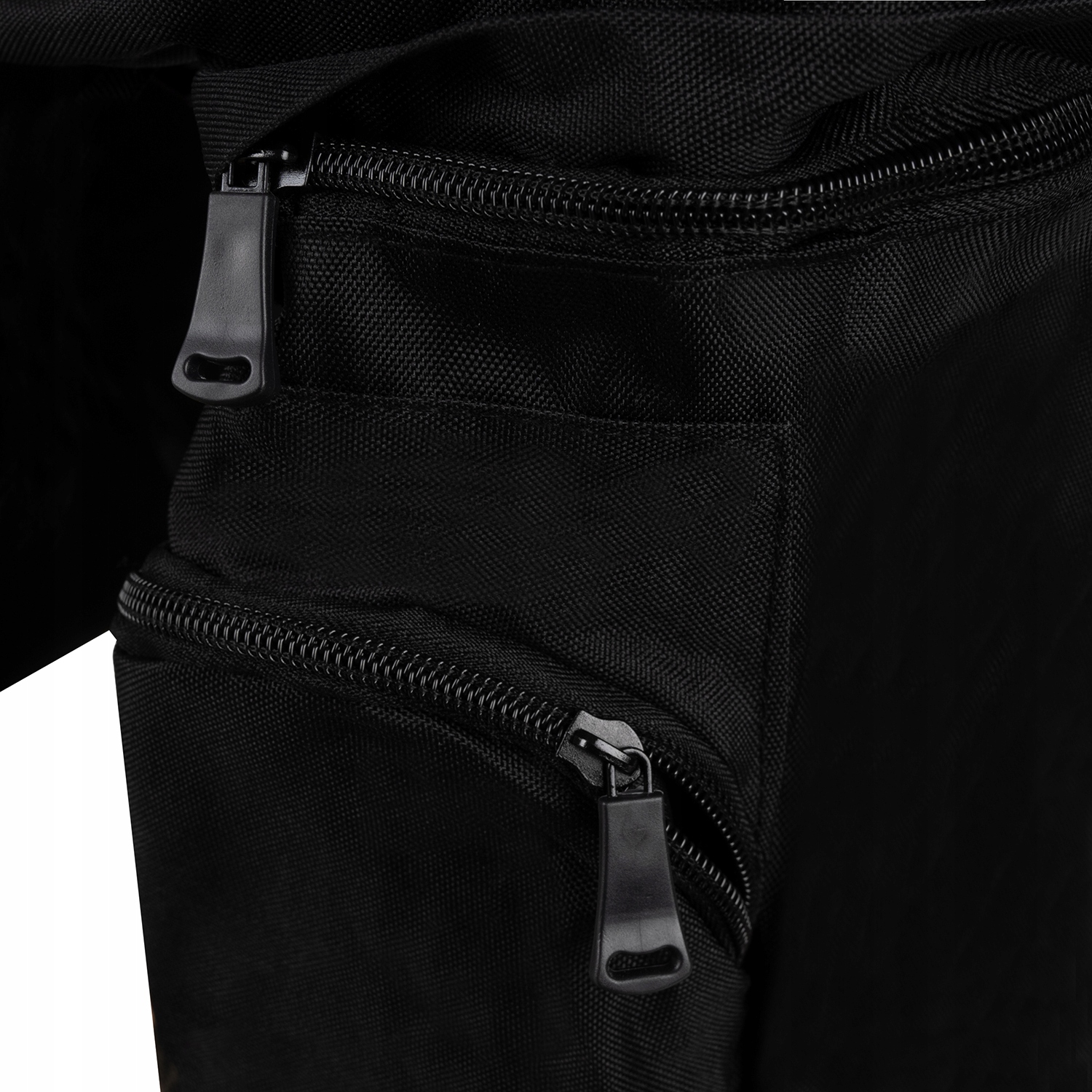 TORBA ROWEROWA SAKWA NA BAGAŻNIK ROWER WODOODPORNA ETUI DUŻA CZARNA POJEMNA Materiał dominujący poliester