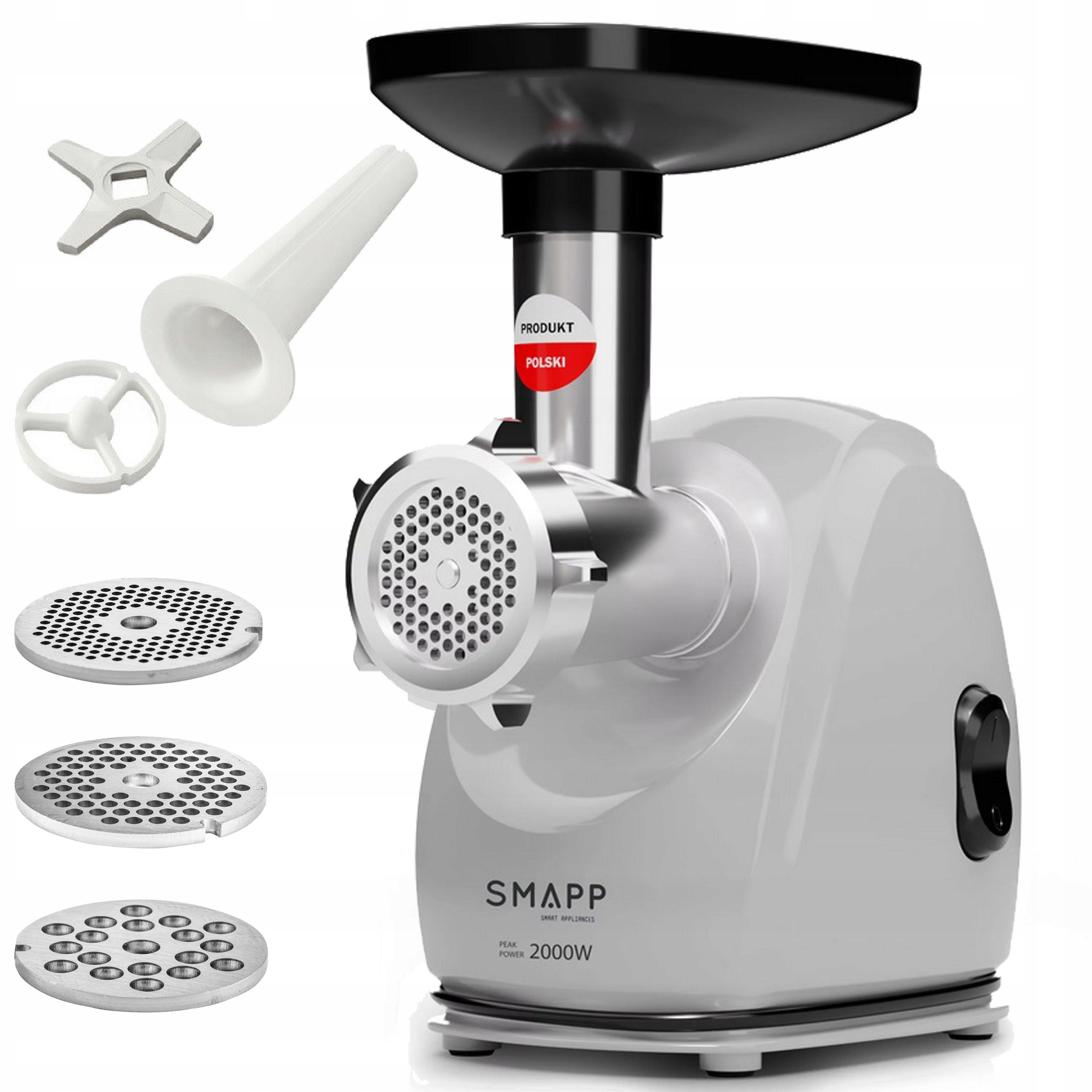 Maszynka Do Mielenia Mięsa Smapp 489.8 Polski Produkt 3 Sitka Nasadka Masar
