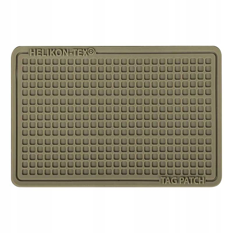 Helikon-Tex Emblemat Tag Patch 60x40 (3szt) Pvc w kolorze coyote