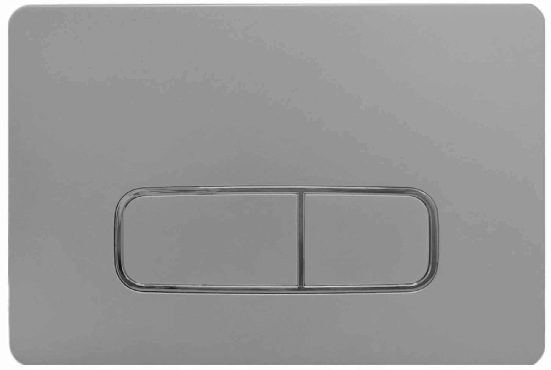 Wc splachovací tlačítko Moha chrom mat je vhodné pro stojan Geberit UP100 Delta