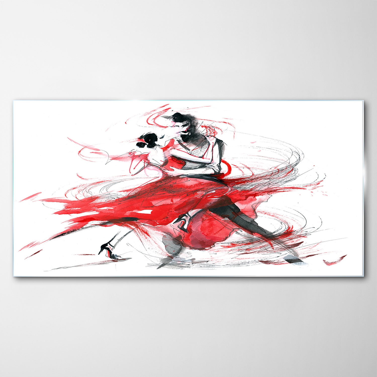 

Hartowany Obraz Szklany Taniec Tango Para 100x50