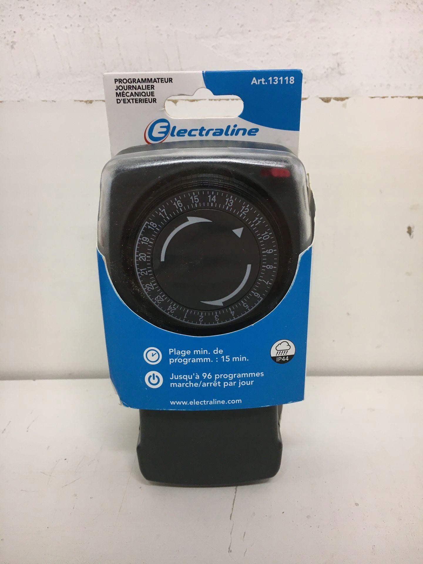 PROGRAMATOR CZASOWY ELECTRALINE 13118 Marka inna