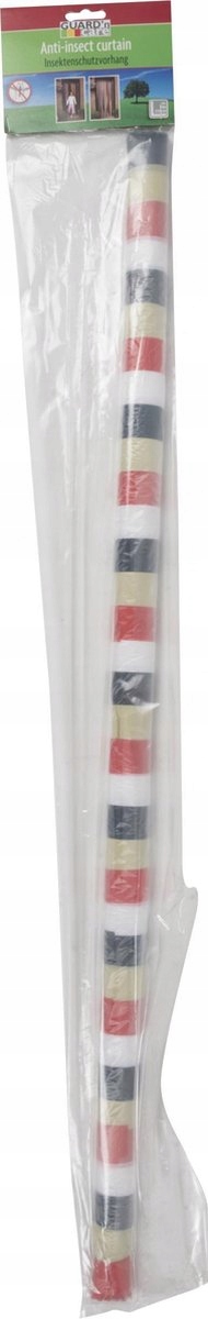 ZASŁONA DO DRZWI KURTYNA PASKI KOLOROWE 90x210 636