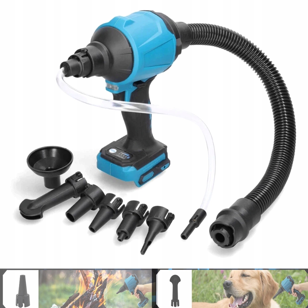 Velký Elektrické Dmychadlo Stlačený Vzduch Kompresor Duster nový