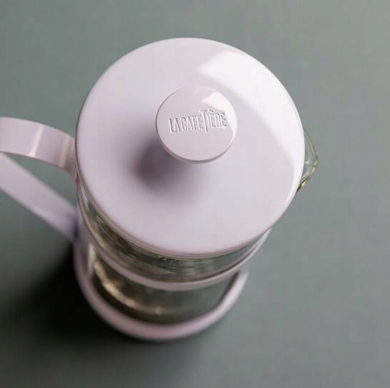 KAWIARKA TŁOKOWA 1 l lawendowa Monaco La Cafetiere Materiał stal