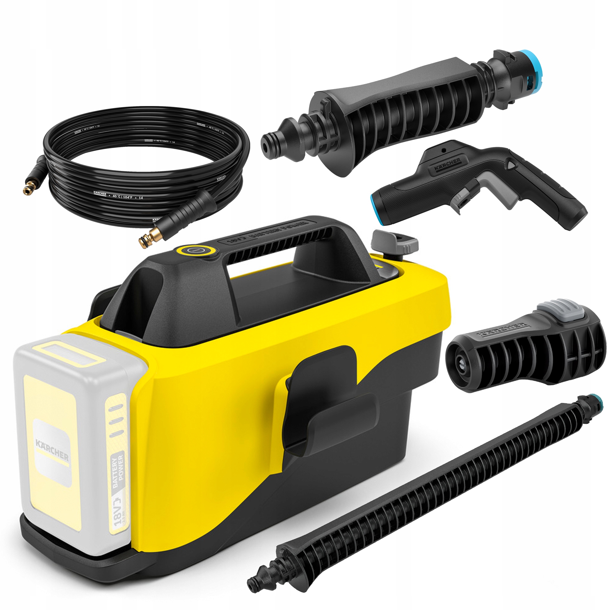 Karcher Myjka Terenowa Oc 6-18 Bezprzewodowa Bez Akumulatora I Ładowarki