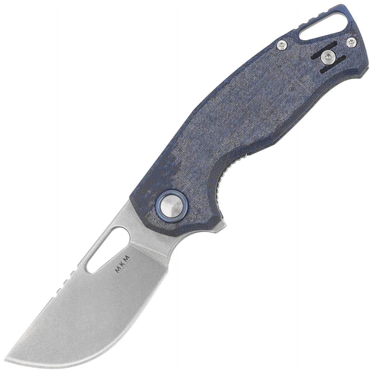 Nóż składany Mkm Vincent Denim Canvas Micarta (mk VCM-DC)