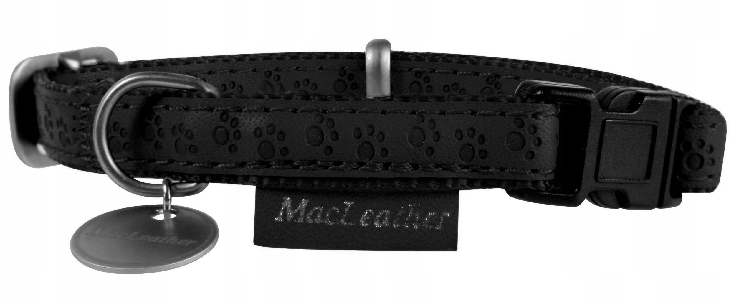 

Zolux obroża dla psa Mac Leather czarna 20 mm