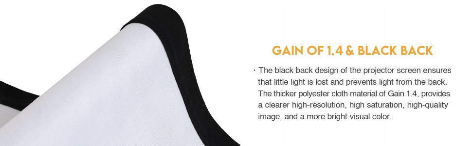 EKRAN PROJEKCYJNY 150'' 16:9 Przenośny 340×198cm Natywne proporcje obrazu 16:9