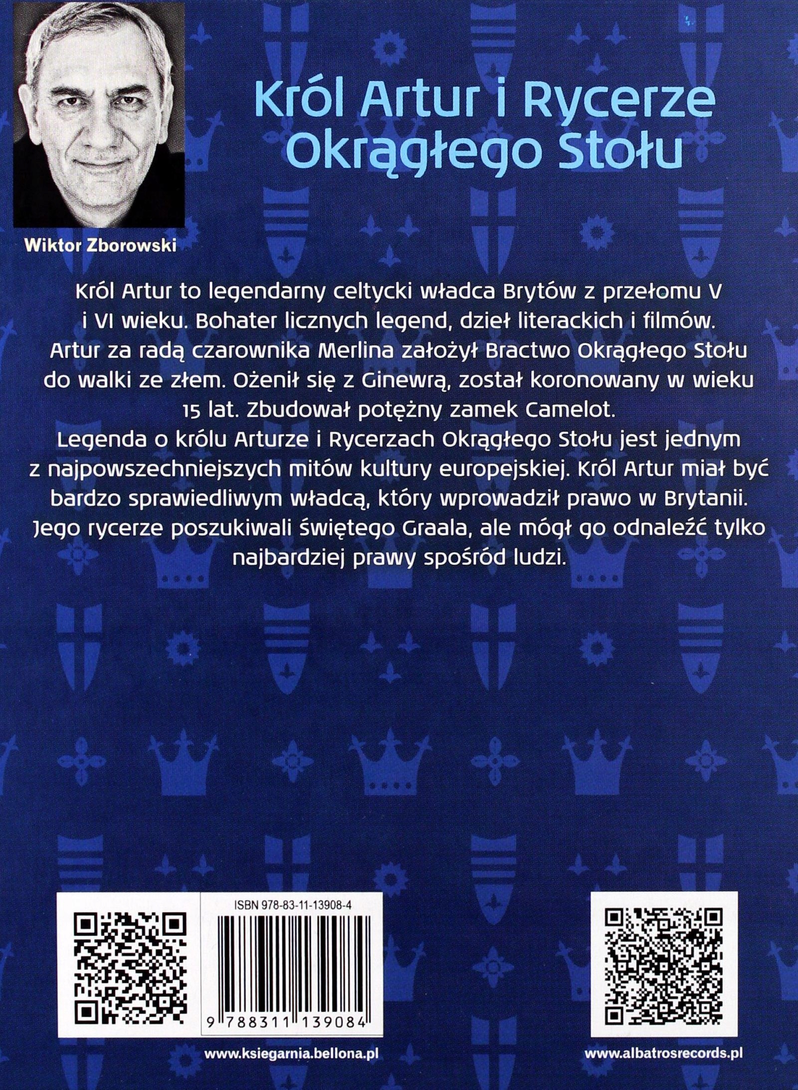 KRÓL ARTUR I RYCERZE OKRĄGŁEGO STOŁU - U. WALDO CUTLER [AUDIOBOOK] [CD-MP3] Stan opakowania oryginalne