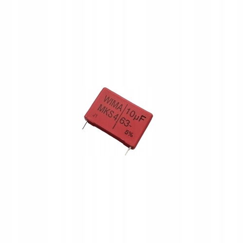 10uF 5% 63V 27,5mm Wima MKS4 Kond. Poliestrowy