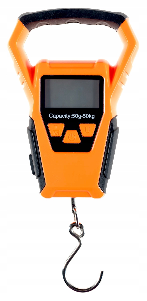 Waga Elektroniczna Wędkarska Z Miarką Z Hakiem Jaxon 50kg