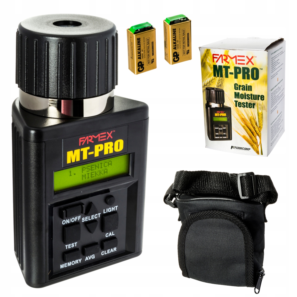 MIERNIK WILGOTNOŚCI WILGOTNOŚCIOMIERZ ZBOŻA MT-PRO