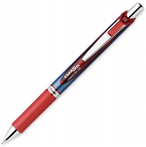 

Cienkopis kulkowy Pentel Energel BLN75 czerwony