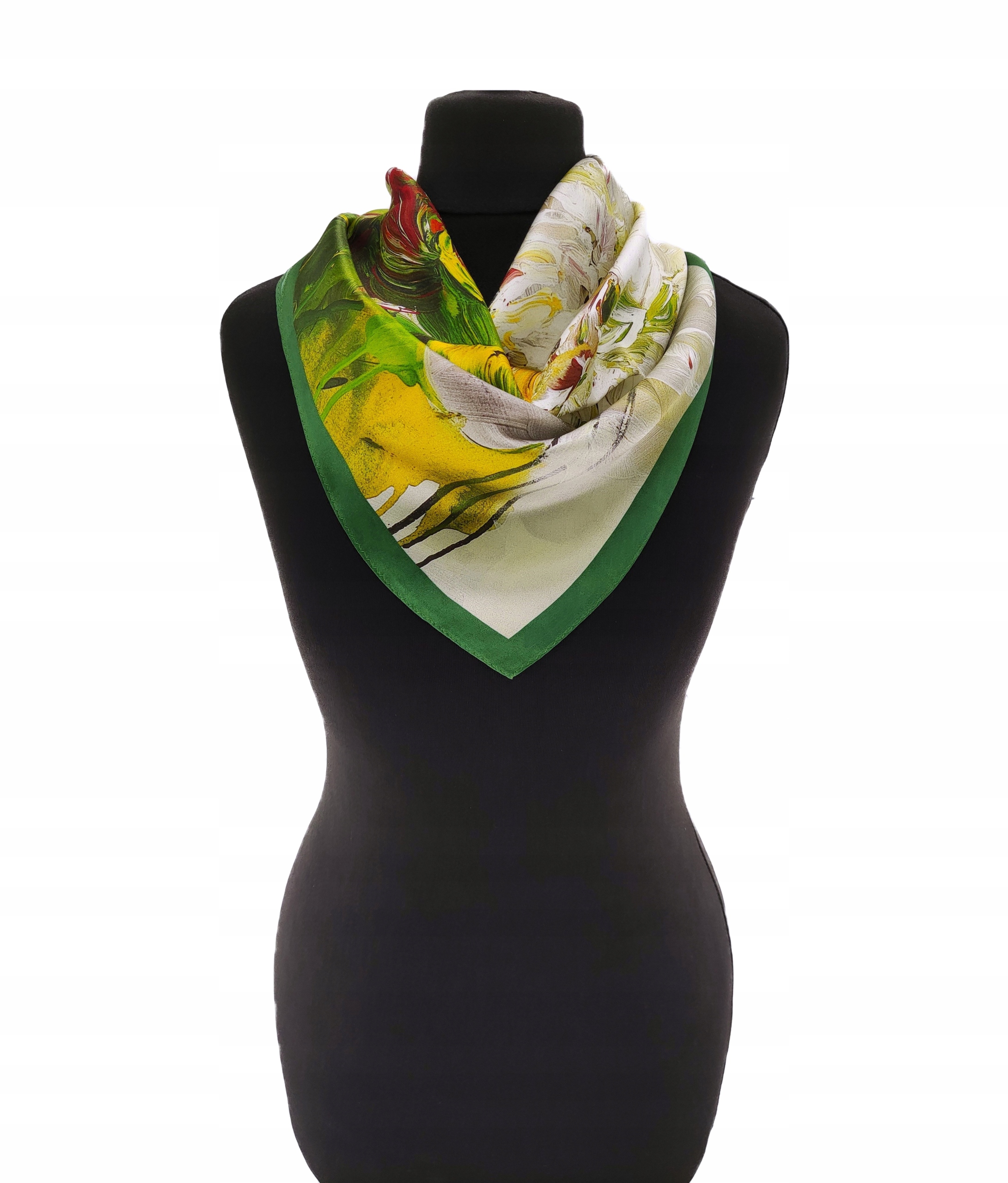 100% Hedvábný Značkový Šátek, Prémiová Kvalita